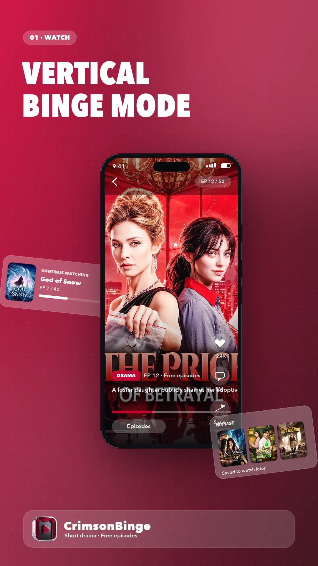 CrimsonBinge screen